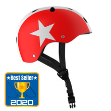 Casque enfant pour enfants étoile rouge