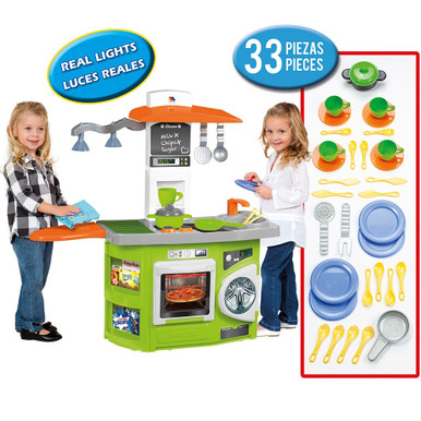 Cuisine pour enfants Molto Kitchen Electronics + Set de Cuisine