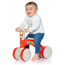 Mon 1er Ride On porteur rouge