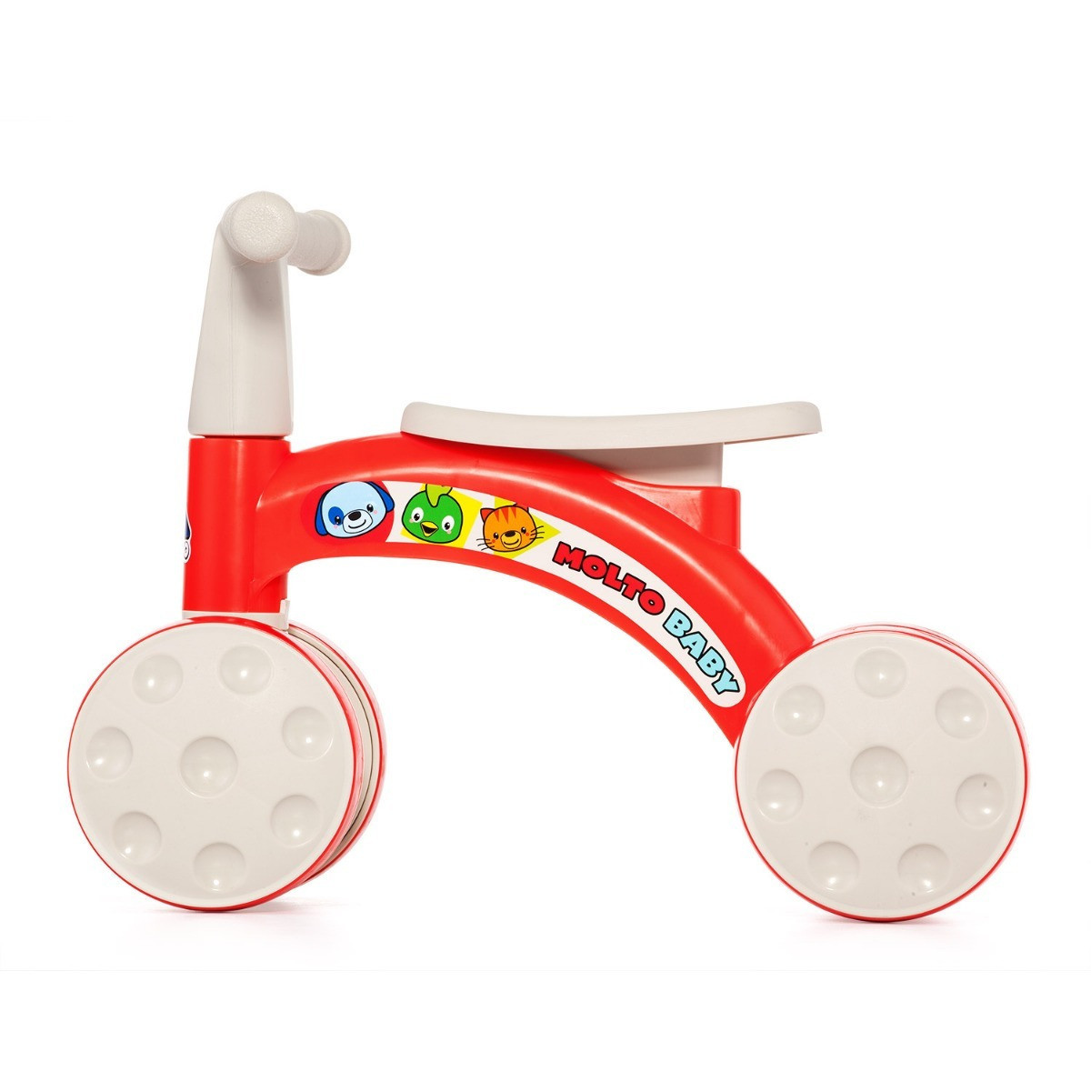 Mon 1er Ride On porteur rouge