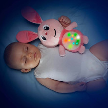 Peluche lapin rose. Gusy Luz® Molto