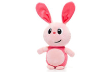 Peluche lapin rose. Gusy Luz® Molto