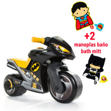 Moto à enfourcher Molto Cross Batman + 2 Mitaines de Bain 14863/WEB1