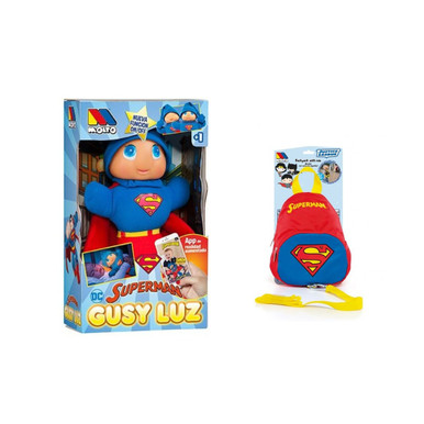 Gusy Luz® Superman + Sac à dos avec harnais de sécurité