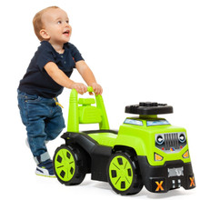 Véhicule porteur SUV 3 en 1 + jeu de blocs 23203