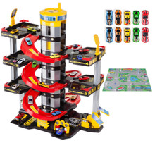 Parking Molto Toy 6 étages + 10 voitures + tapis de jeu 15418/WEB2