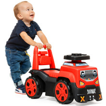 Véhicule porteur SUV rouge 3 en 1 + ensemble de blocs 23203/WEBR