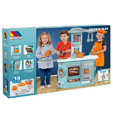 Cuisine jouet Molto Cook'n Play Nouvelle édition - Bleu 18151/WEB_B