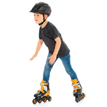 Patins à roues alignées évolutifs pour enfants Molto Orange 23214