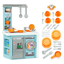 Cuisine jouet Molto Kitchen Bleu + Accessoires