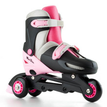 Patins à roues alignées évolutifs pour enfants Molto Rosa 23215