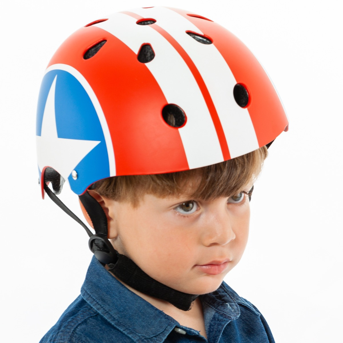 Casque De Sécurité MOLTO Pour Enfants 2-5 Ans – Pour Vélo, Trottinette, Skate, Réglable 48-53cm - 7
