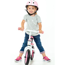 Minibike Molto rose sans pédales + Casque rose MLT 20212/WEB1