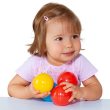 Boules colorées pour piscine à balles Molto. 100 pièces. 23731