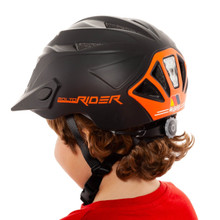 Casque enfant noir avec lumière Molto