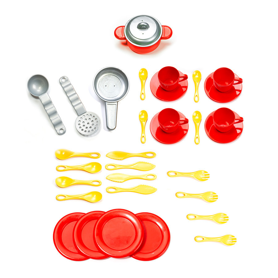 Molto Kitchen Rouge Cuisine Jouet Électronique + Accessoires 13153/WEB2