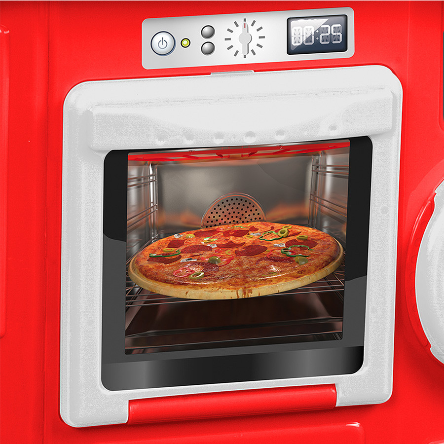 Molto Kitchen Rouge Cuisine Jouet Électronique + Accessoires 13153/WEB2