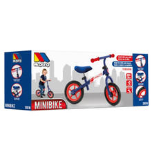 Vélo sans pédales - Molto Blue Minibike + Casque Rouge MLT 20210/WEB1