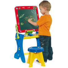 Scrivania per bambini con lavagna 2 in 1