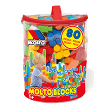 Borsa di blocchi Molto 80 pezzi