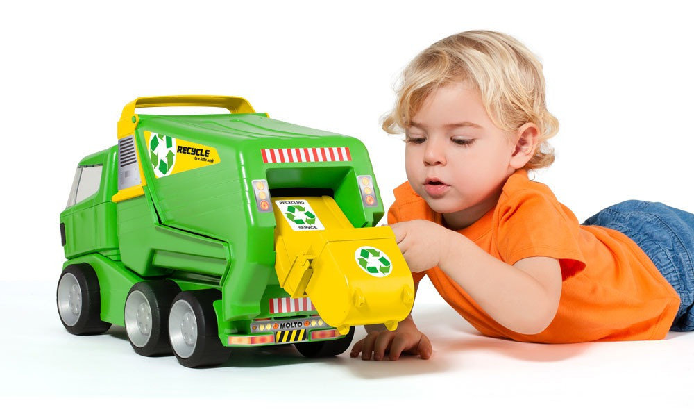 Camion della spazzatura giocattolo