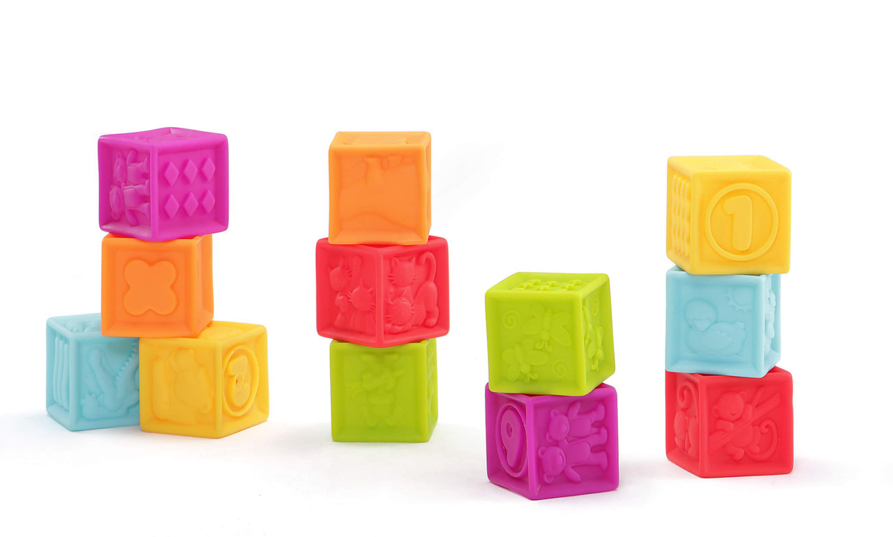Borsa cubi sensoriali 12 pz Molto