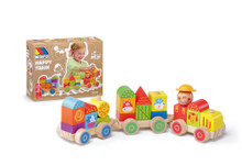 Trenino in legno Happy Train 19275