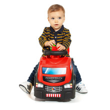 Cavalcabile rosso 3 in 1 + set di blocchi