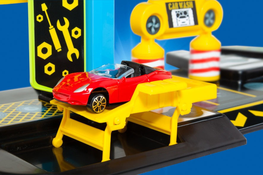 Parcheggio per Bambini 4 Piani + Accessori