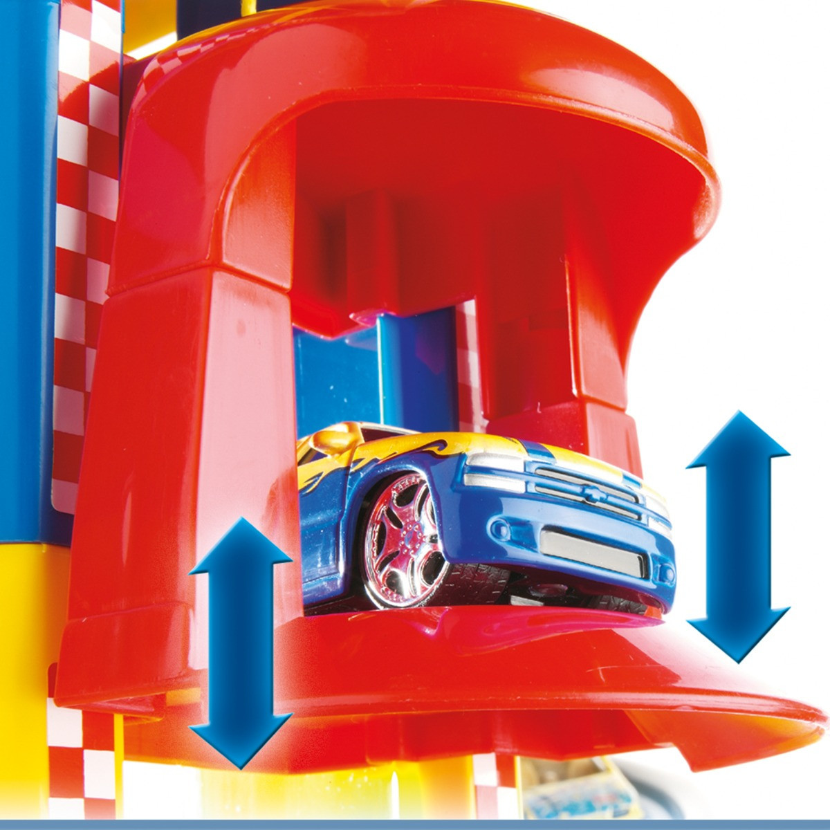 Parcheggio giocattolo 6 Piani + 10 auto incluse 05420