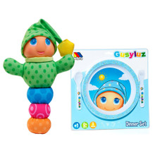 Gusy Luz® + Ed. Blu stoviglie per bambini