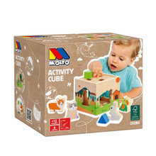 Cubo di attività in legno Cubo di attività