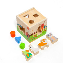 Cubo di attività in legno Cubo di attività