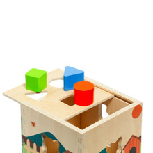 Cubo di attività in legno Cubo di attività