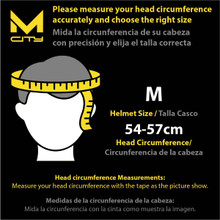 Casco con luce LED anteriore e posteriore per adulto MOLTO 22213