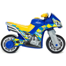 Motocicletta cavalcabile Molto Cross Police blu