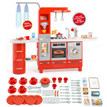 Cucina giocattolo elettronica gourmet + Set acc. Cucina 22170/WEB1