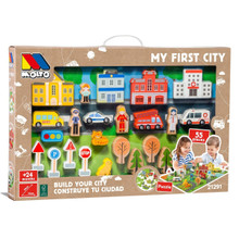 Città in legno La mia prima città Molto 21291