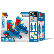 Pattini in linea per bambini 3 in linea Skates Blu 22217