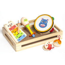 Set musicale con strumenti giocattolo in legno 22272