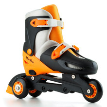 Pattini in linea per bambini evolutivi Molto Orange 23214