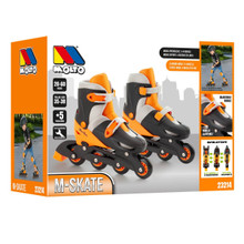 Pattini in linea per bambini evolutivi Molto Orange 23214