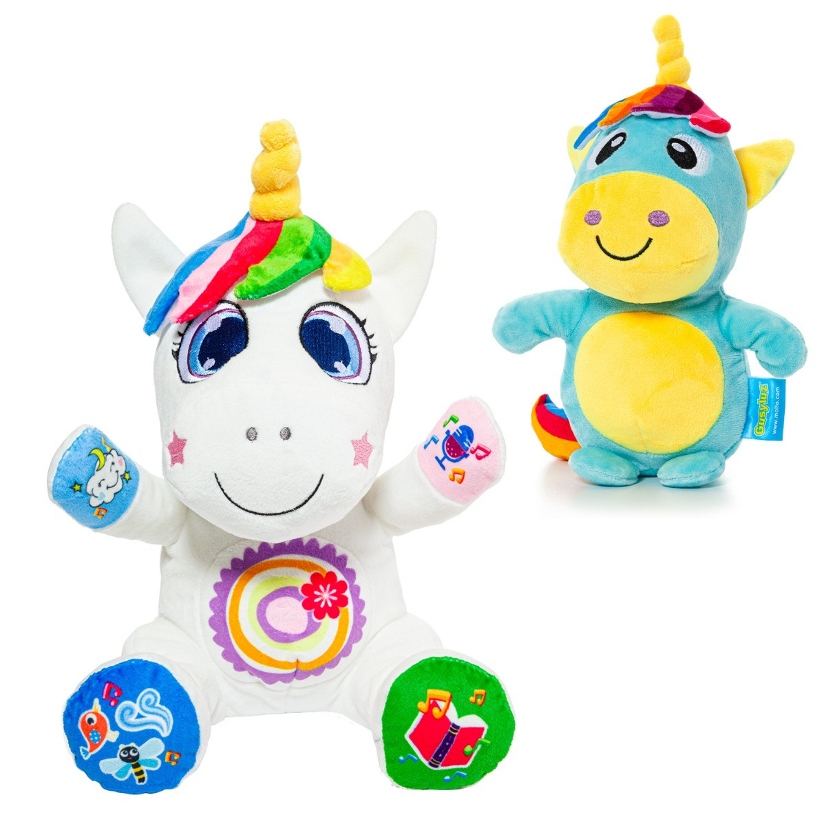Set di peluche Gusy Light Unicorno
