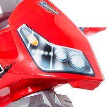 Moto da bambino Molto Cross Premium + casco rosso MLT 12221/WEB1