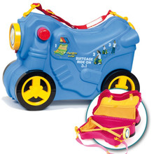 Moltó Smiler Deluxe Motorradkoffer-Blau