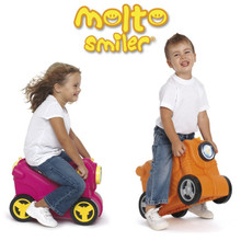 Very Smiler Moto Deluxe Blauer Mitfahrkoffer 10548