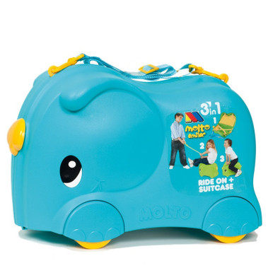 Molto Smiler Kinderkoffer Blau