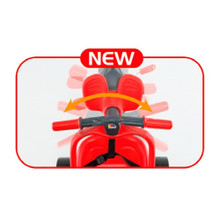 Sanfte Lenkung des Urban Trike Soft Control Red Kinderdreirads