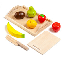 Obstset aus Holz. Sehr gutes Obstset