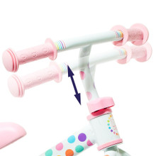 Verstellbarer Lenker des Laufrads für Kinder Minibike Pink Very